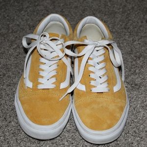 Yellow Suede Old Skool Vans